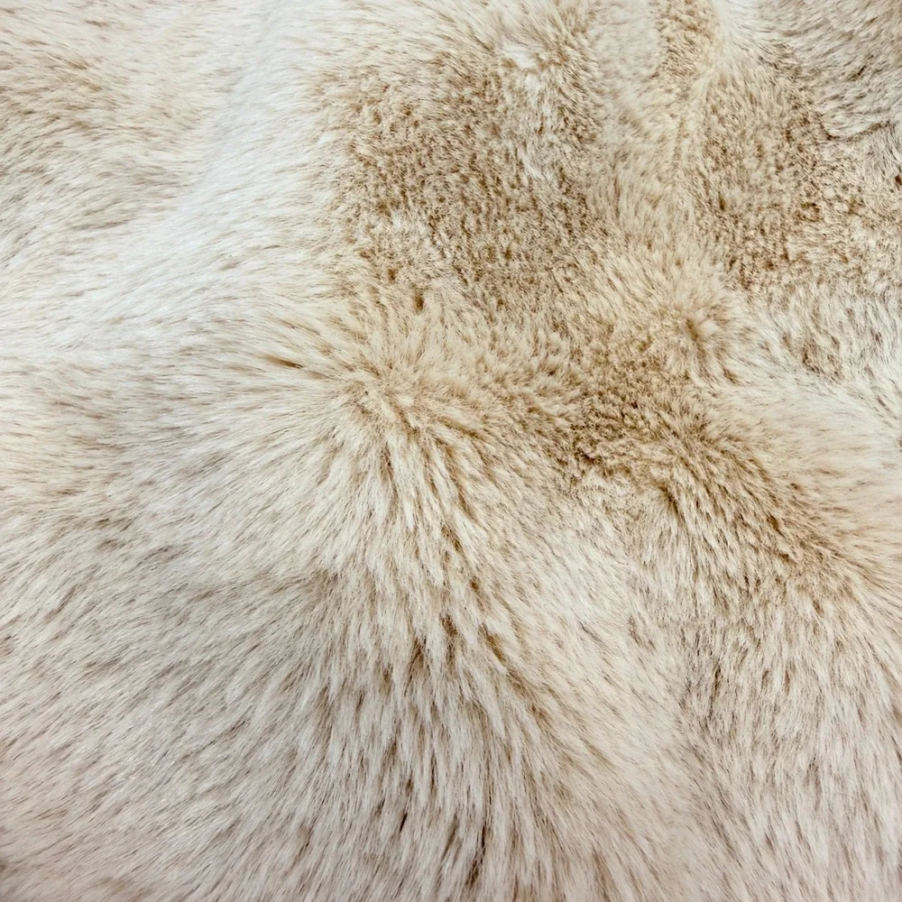 Unbranded Bear Security Blanket Baby Tan Faux Fur Plush Lovey